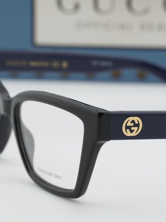 Gucci GG1715O 012 Women Cat Eye Eyeglasses 55mm - Black main image 7